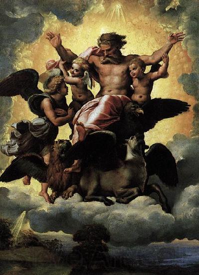 RAFFAELLO Sanzio The Vision of Ezekiel